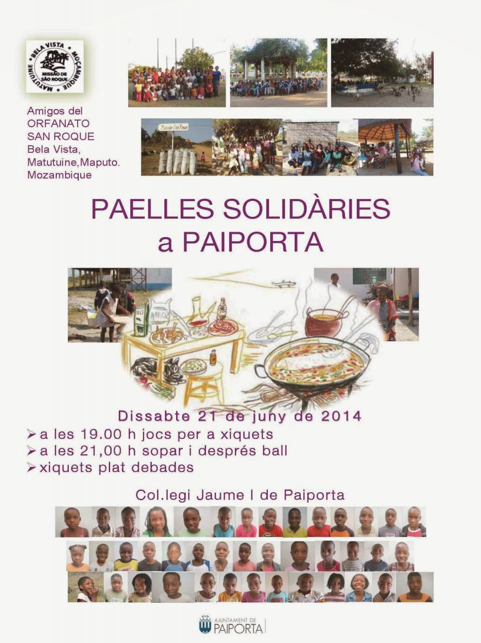 Més informació sobre l'article PAELLES SOLIDÀRIES a PAIPORTA