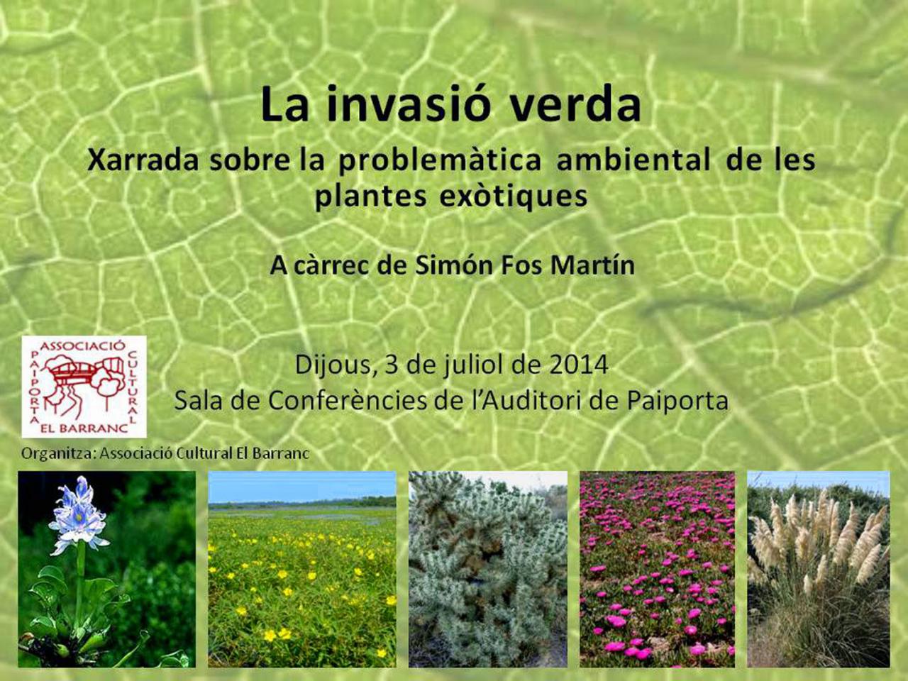 Més informació sobre l'article Xarrada sobre la problemàtica ambiental de les plantes exòtiques