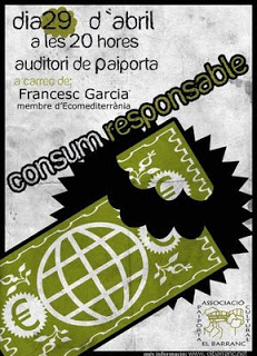 Més informació sobre l'article Xerrada: Consum responsable