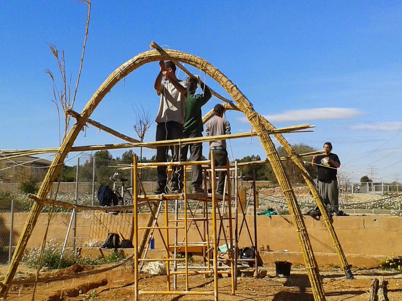 Més informació sobre l'article Taller de bioconstrucció amb canyes. (Continuació)