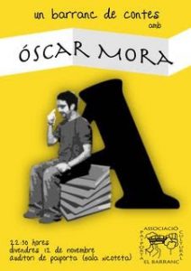 Més informació sobre l'article Un barranc de contes: Oscar Mora