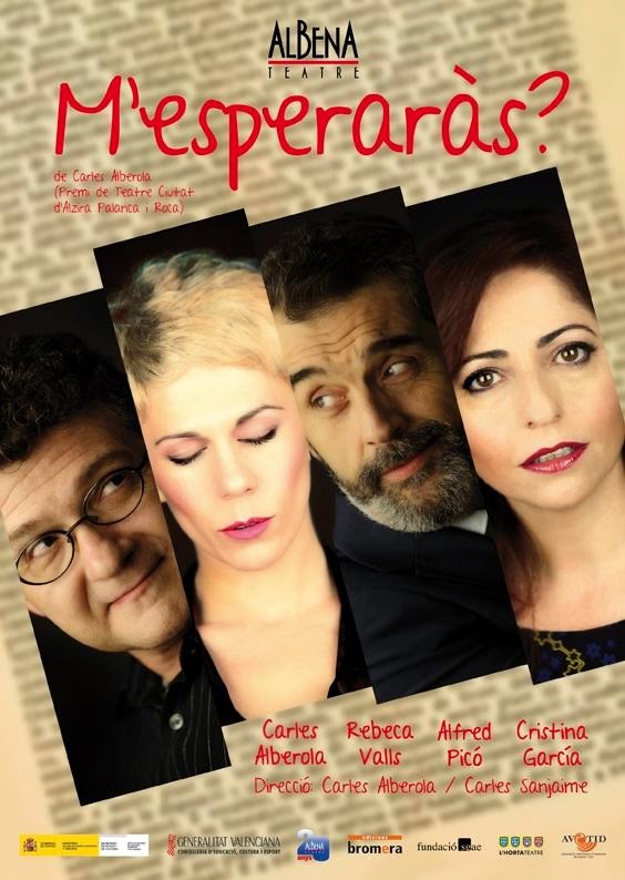 Més informació sobre l'article M’esperaràs? d’Albena Teatre. Dissabte 18 d’octubre a les 22:30. Auditori de Paiporta