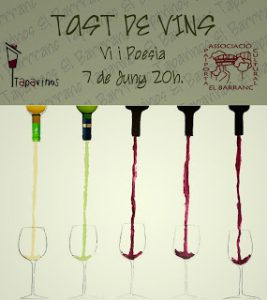 Més informació sobre l'article TAST DE VINS I POESIA
