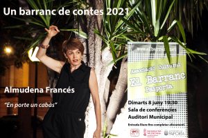 Més informació sobre l'article Un barranc de contes 2021. Almudena Francés