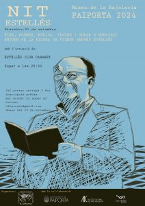 Més informació sobre l'article Cent anys d’Estellés. Fira i sopar amb música, teatre, parades i poesia