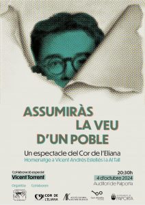 Més informació sobre l'article Assumiràs la veu d’un poble 2024